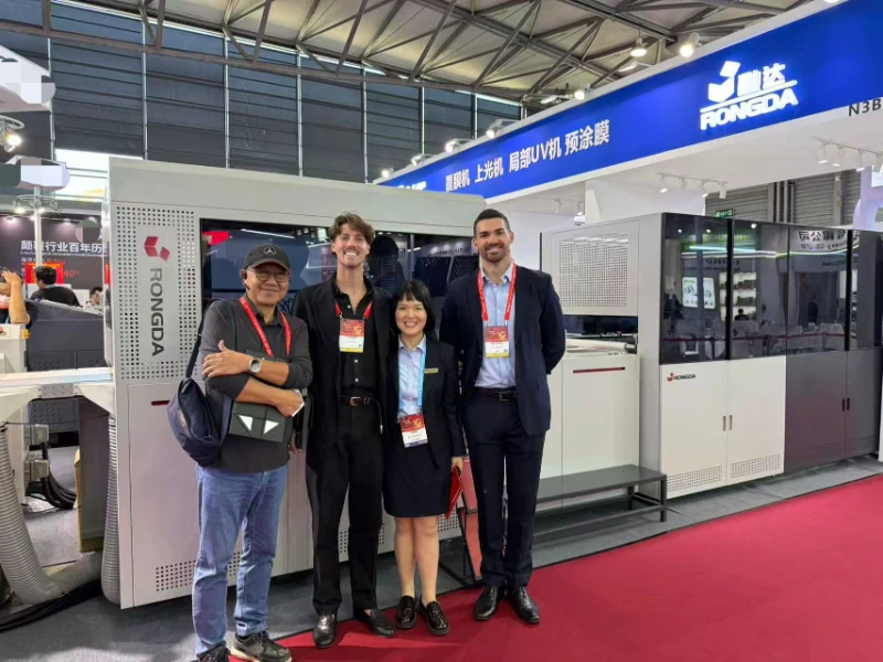 Rongda Packaging at All in Print China 2026: Демо во живо на BFM1000 Automatic Case Maker